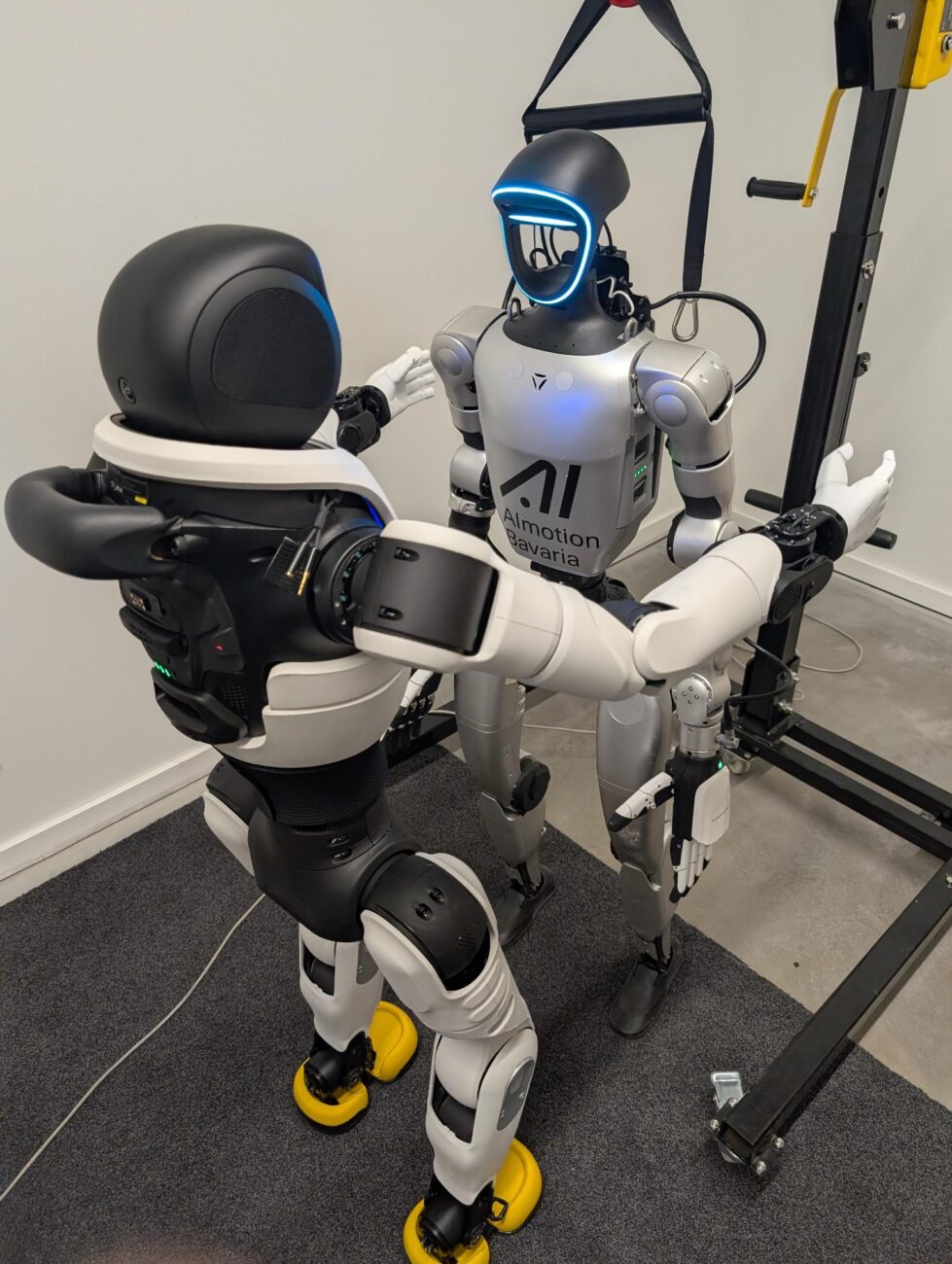 Humanoide Roboter besuchen uns